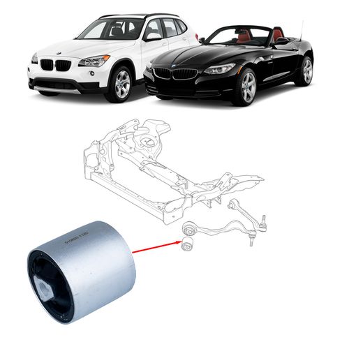 Bucha Braço Curvo BMW Série 1 / 3 / 5 / X1 / Z4 - Vários Anos