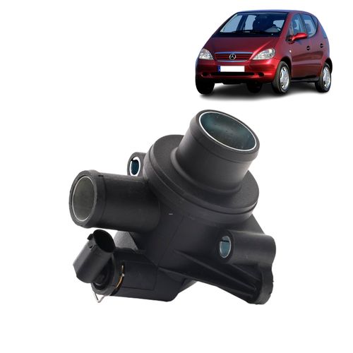 VÁLVULA TERMOSTÁTICA MERCEDES BENZ A140 1.4 8V - 1997 A 2004 A160 1.6 8V - 1997 A 2004 A190 1.9 8V - 1999 A 2004