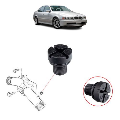 Pino parafuso de ventilação válvula termostática BMW E39 523 528 1995 A 2000 520 1997 A 200 BMW E38 728 1995 A 2001