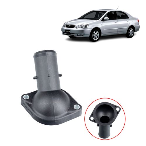 FLANGE VÁLVULA TERMOSTÁTICA TOYOTA COROLLA 2002 A 2011