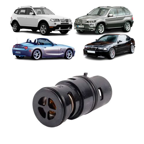 VÁLVULA TERMOSTÁTICA ÓLEO BMW 320i 323i 325i 328i 330i E46 - 1997 A 2006 BMW X3 E83 - 2003 A 2006 BMW X5 E53 - 1999 A 2006 BMW Z4 E85 - 2002 A 2008