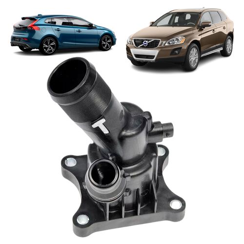 VÁLVULA TERMOSTÁTICA VOLVO XC60 T5 2.0 16V TURBO - 2011 acima V40 T5 2.0 16V TURBO - 2015 A 2019