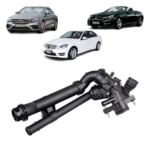 Válvula Termostática Mercedes C180 C200 C250 E200 E250 SLK200 SLK250