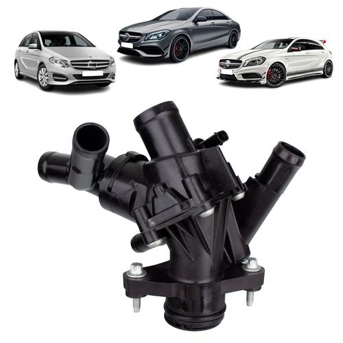 Válvula Termostática Mercedes Classe A (W176) 2012 A 2018/ Classe B (W246,W242) 2011 A 2018/ A45 AMG 2013 A 2018/ CLA 45 AMG (C117) 2015 A 2019