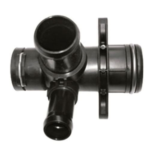 Carcaça Válvula Termostática Ford Courier 1997 a 1999 - 504786 - VC311AL