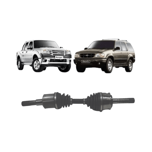 Semi Eixo Esquerdo da Ford Ranger / Explorer 4x4 Roda Livre