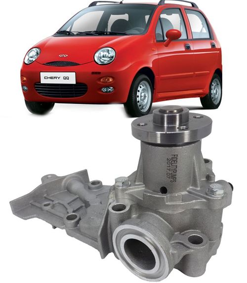 Bomba DAgua Chery QQ 1.1 16V de 2010 a 2016 Completa