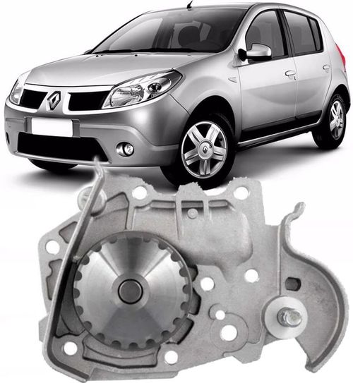 Bomba DAgua Clio Kangoo Megane Symbol Sandero Logan 1.6 8v