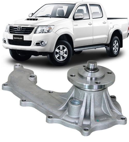 Bomba DAgua Toyota Hilux SW4 2.7 16V Flex de 2009 a 2017