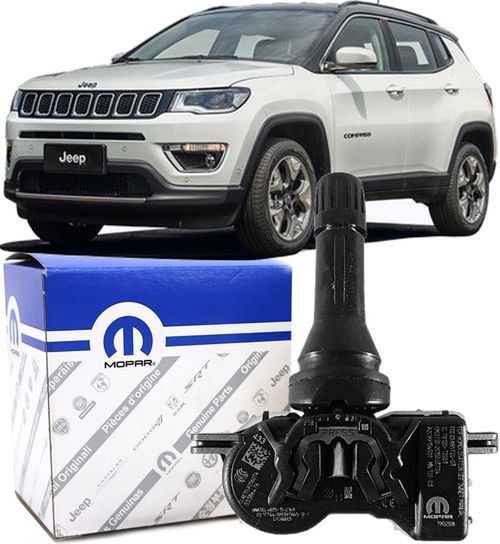Sensor De Pressão do Pneu Jeep Compass 2.0 Tpms Flex Ou Diesel De 2015 a 2021