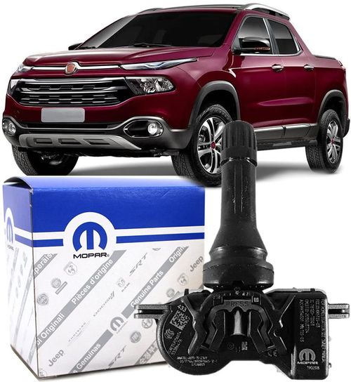 Sensor De Pressão Do Pneu Fiat Toro 1.8 2.0 E 2.4 Flex Ou Diesel De 2016 a 2021 Tpms