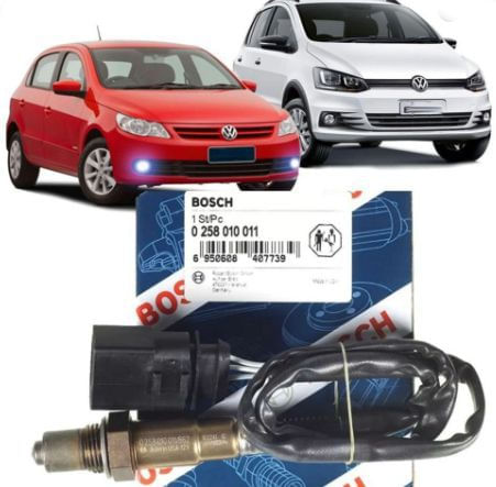 Sonda Lambda Fox Golf Polo Audi A3 A4 Gol Voyage G4 G5 Original Bosch Pré