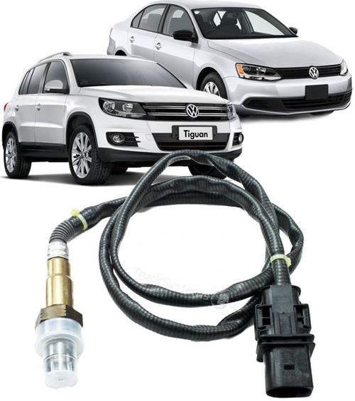 Sonda Lambda Passat Jetta Tiguan 2.0 Tsi Pre catalizador Original Bosch - 5 Fios