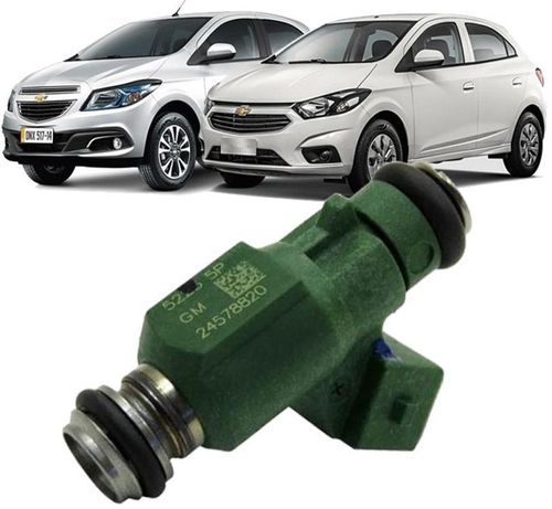 Bico Injetor Onix Prisma 1.4 8v Flex de 2013 à 2019 - 24578820 / FJ10741 - Original GM