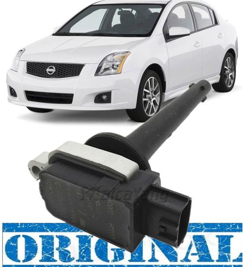 Bobina de Ignicao Tiida 1.8 16V Sentra 2.0 16V A Gasolina de 2007 A 2009 - 22448-ED800 Original