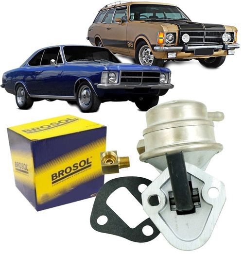 Bomba de Combustível Opala Caravan Veraneio 4cc e 6cc 1969  à 1984 Brosol