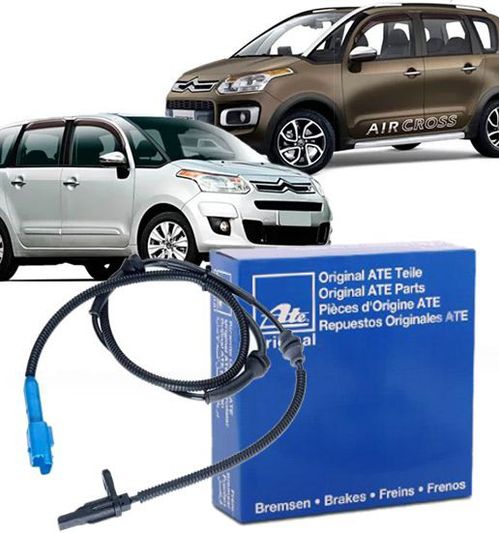 Sensor Freio Abs Peugeot 208 207 Citroen C3 Aircross Traseiro 9805066080