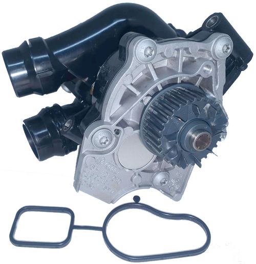 Bomba Dagua e Termostatica Audi A3 A4 Jetta Passat Tiguan Golf 2.0 Tfsi Tsi - 06h121010 Original