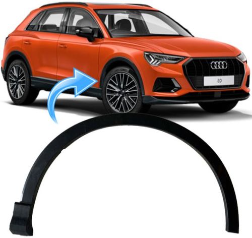 Moldura Friso do Paralama Dianteiro Audi Q3 1.4 Black S Tronic de 2020 À 2023 - Ld Direito
