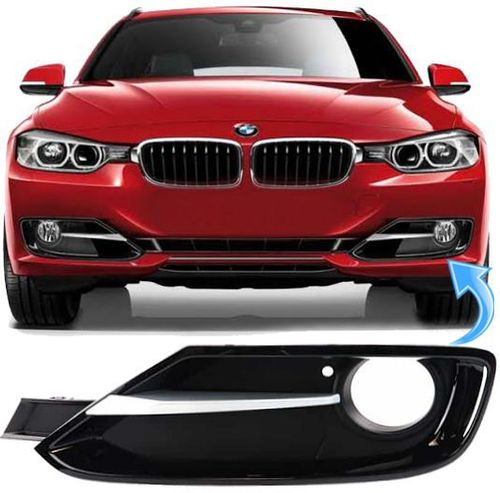 Grade Farol de Milha Bmw 320i 325i 328i 335i de 2013 À 2018 - Esquerdo