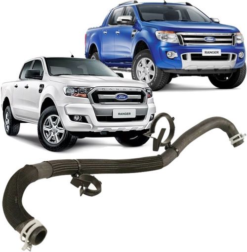 Mangueira da Valvula Egr até Bomba Agua Ranger 3.2 e 2.2 Diesel de 2013 À 2020