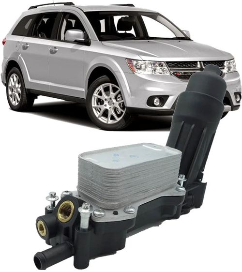 Resfriador de Oleo Motor Dodge Journey Rt 3.6 V6 de 2011 À 2015 - sem Sensores