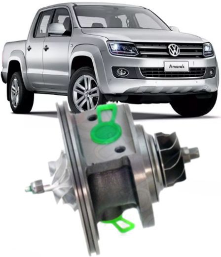 Conjunto Rotativo Turbina Grande Amarok 2.0 16v Biturbo com motor de 163Cv De 2010 À 2016