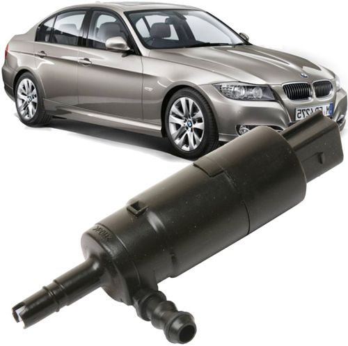 Bomba do Reservatorio Lavador Farol Bmw 320i 325i X1 X5 X3 - 67128377430