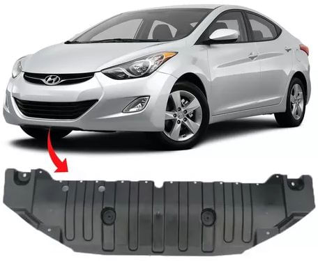 Defletor Protetor Carter Elantra 1.8 16V Gasolina de 2011 À 2013 - 291103x000