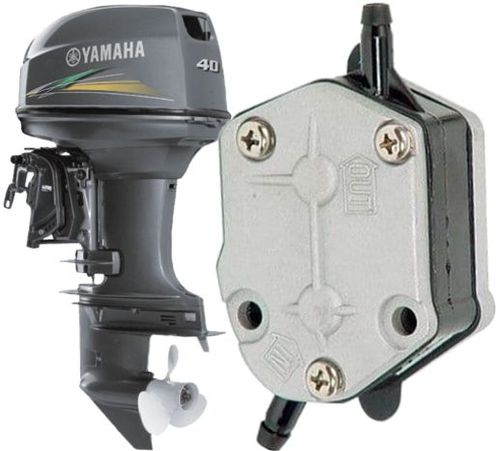 Bomba De Combustível Yamaha 25 30 40 55 60 70 90 Motor Popa 2 Tempos