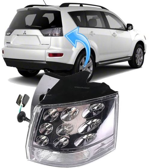 Lanterna Traseira Direita Mitsubishi Outlander 2007 À 2013