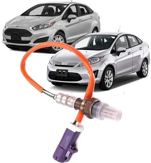 Sonda Lambda PÓS Catalizador New Fiesta 1.6 16v Sigma Mexicano De 2010 A 2019 - Ae81-9g444-Bc