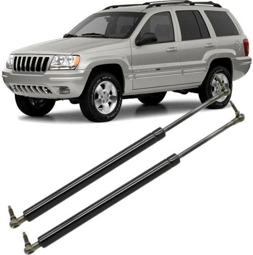 Par de Amortecedor da Tampa Traseira Porta Mala Grand Cherokee 4.0 4.7 2.7 e 3.1 de 1999 À 2005