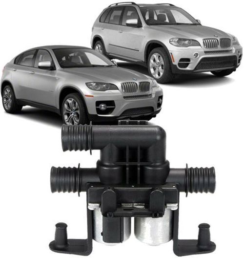 Valvula Solenoide de Ar Quente Bmw X5 X6 3.0 4.8 e 4.4 de 2007 À 2019 - 64116910544