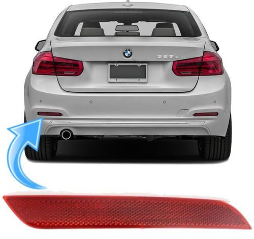 Olho de Gato Refletor Parachoque Traseiro Bmw 320i 330i 335i de 2016 À 2019 - Esquerdo