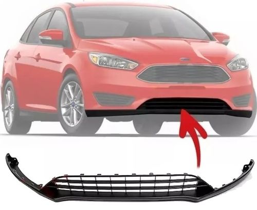 Saia Spoiler do Parachoque Dianteiro Focus 1.6 e 2.0 16V Flex de 2016 À 2019