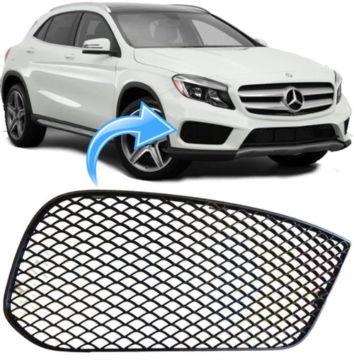 Moldura Externa do Parachoque Mercedes Benz Gla250 2.0 Turbo Sport de 2014 À 2017 - Direito