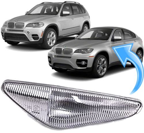 Pisca e Seta Lateral do Paralama Bmw X3 X5 e X6 - Esquerdo