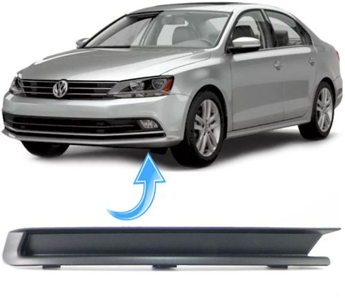 Acabamento Moldura Inferior Farol Milha Jetta de 2015 À 2018 Ld Esquerdo - 5c6807233a