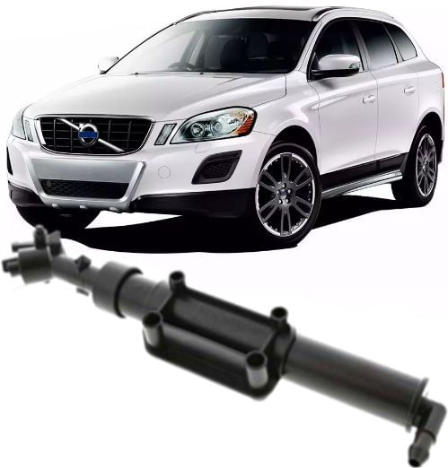 Esguicho Do Farol Volvo Xc60 2.0 E 3.0 T5 E T6 De 2009 À 2014 - Ld Esquerdo