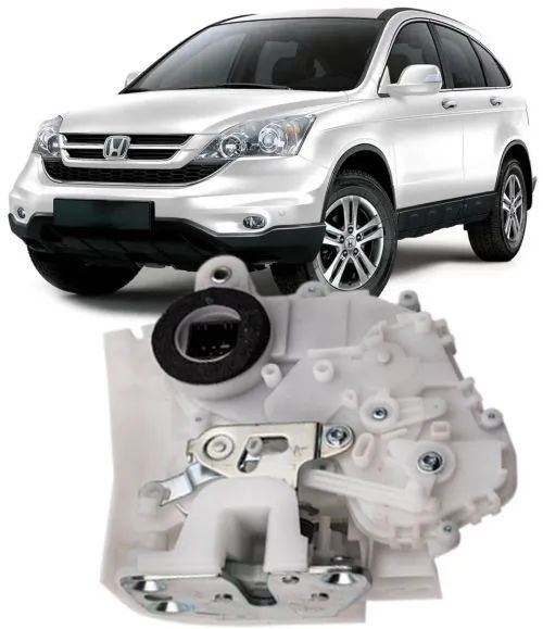Fechadura Trava Eletrica Porta Traseira Esquerda Honda Crv 2.0 16v De 2007 À 2011