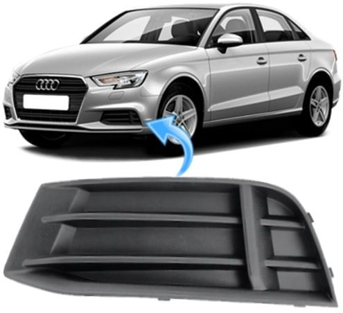 Grade Moldura Do Farol De Milha Audi A3 Sedan 1.4 Tfsi De 2017 À 2019 - Esquerdo