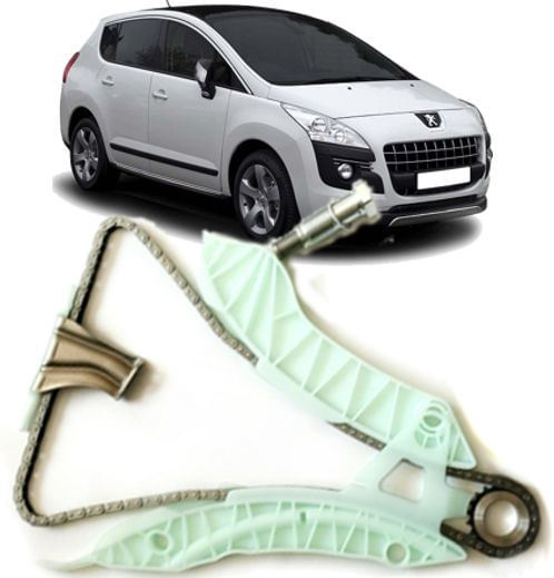 Kit Corrente Comando Ds3 Ds4 Ds5 Peugeot 308 3008 408 1.6 Thp Turbo