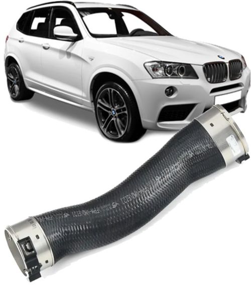 Mangueira Cano Entrada do Intercooler Bmw X3 X4 Xdrive35i 3.0 Turbo N55 - 13717847407