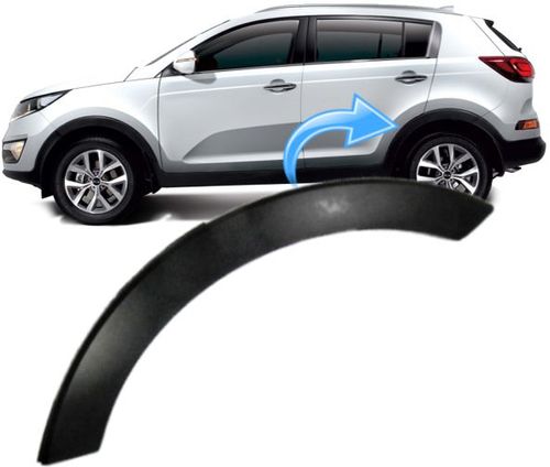 Moldura Paralama Sportage de 2011 À 2016 - Traseiro Esquerdo