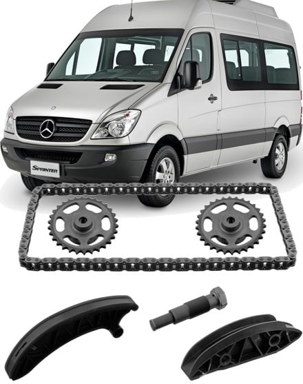Kit Corrente Comando Mercedes Sprinter Cdi 311 415 515 2.2 16v Diesel De 2013 À 2019