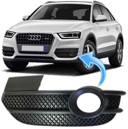 Grade Farol de Milha Audi Q3 de 2010 À 2015 - Esquerdo