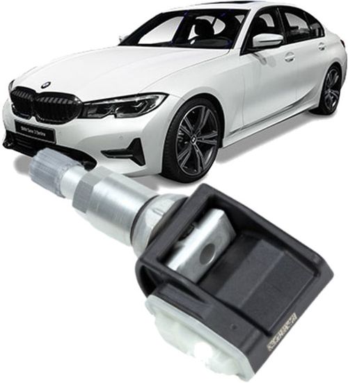 Sensor de Pressao do Pneu Tpms Bmw 320i 330i X3 X4 X5 X6 após 2019 - 433mhz