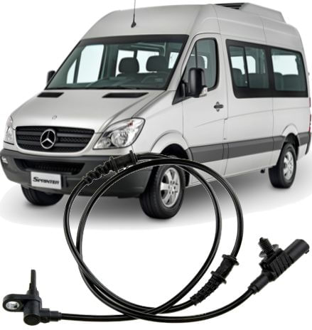 Sensor Abs Dianteiro Sprinter Cdi 311 415 515 2.2 16v Turbo Diesel De 2013 À 2019 - A9065400317