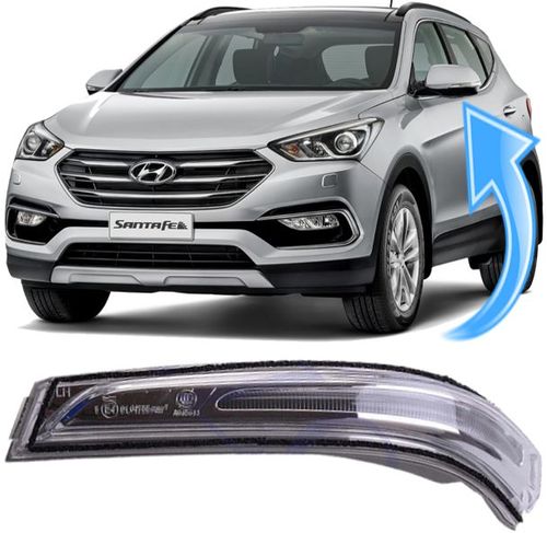 Pisca Seta Retrovisor Santa Fe 3.3 V6 De 2015 À 2019 - Ld Esquerdo